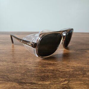 Vintage 80s Safety Wrap Sunglasses Aviator